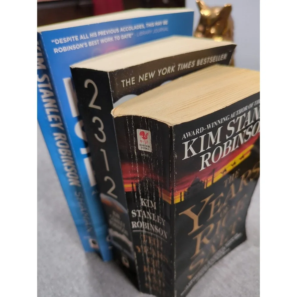 Kim Stanley Robinson The Years of Rice & Salt, 2312, Shaman, Lot of 3 Paperbacks